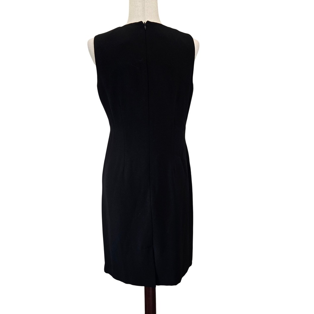 Vintage 90s Danny & Nicole New York Color Block 8P Dress Sleeveless Made‎ in USA - Picture 2 of 9